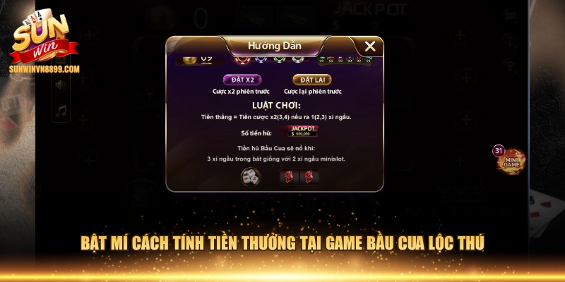 Bật mí cách tính tiền thưởng tại game Bầu Cua Lộc Thú