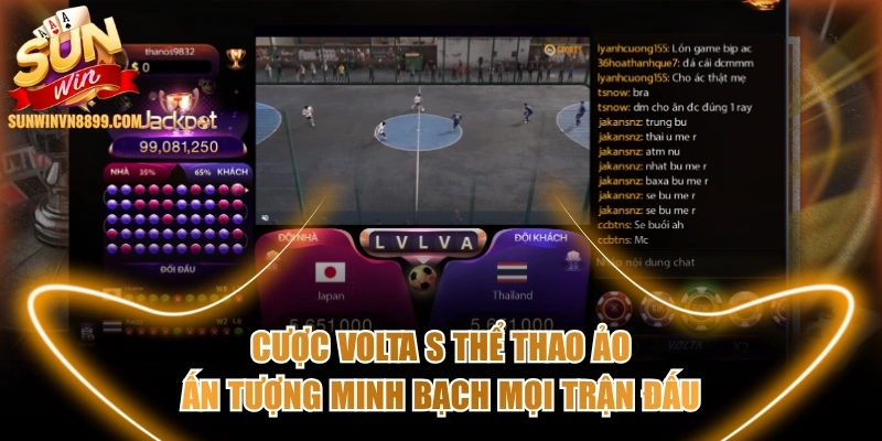 Cược Volta S Thể Thao Ảo Ấn Tượng Minh Bạch Mọi Trận Đấu
