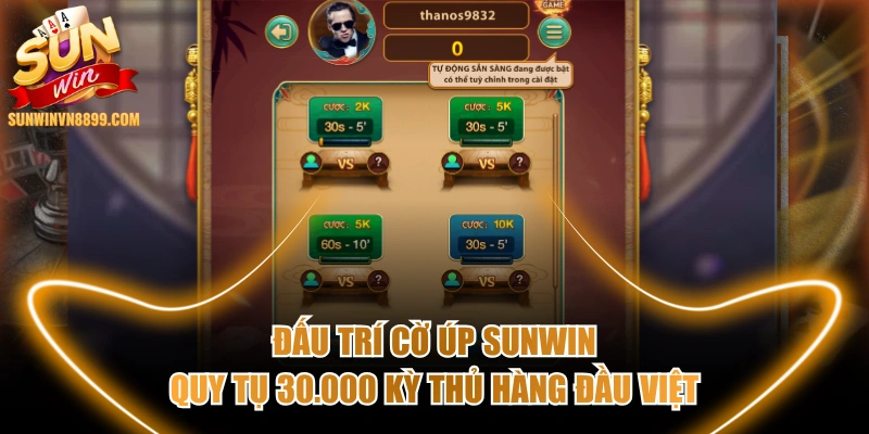 Đấu Trí Cờ Úp SUNWIN Quy Tụ 30.000 Kỳ Thủ Hàng Đầu Việt