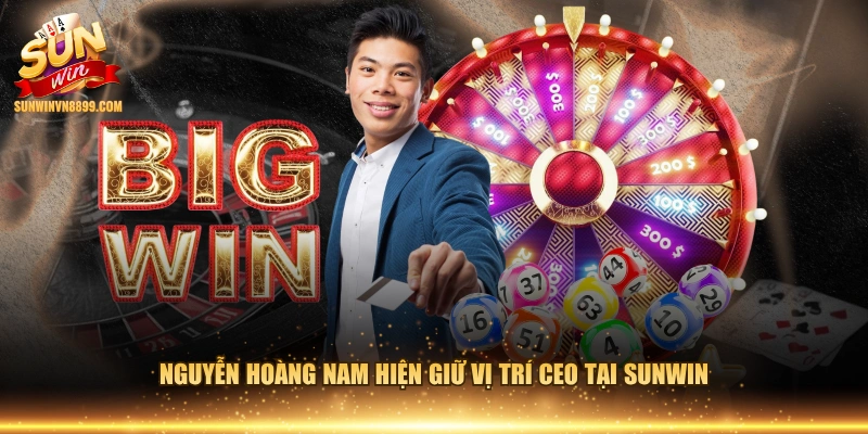 Nguyễn Hoàng Nam hiện giữ vị trí CEO tại SUNWIN